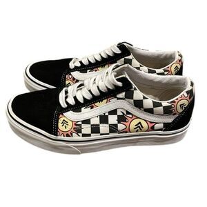 Vans Park Projects Black White Checkerboard Low Top Sneaker Shoes Unisex M6.5 W8